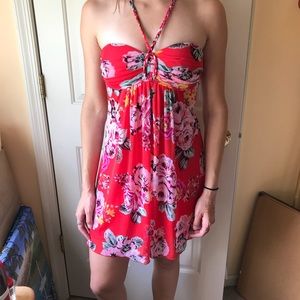 Summer rose dress